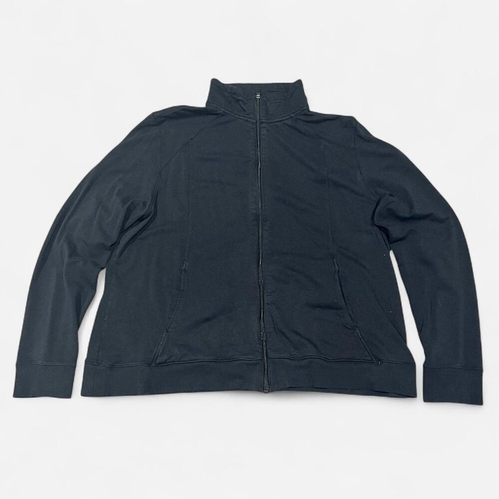 Black Light Full Zip Jacket, Size XXL